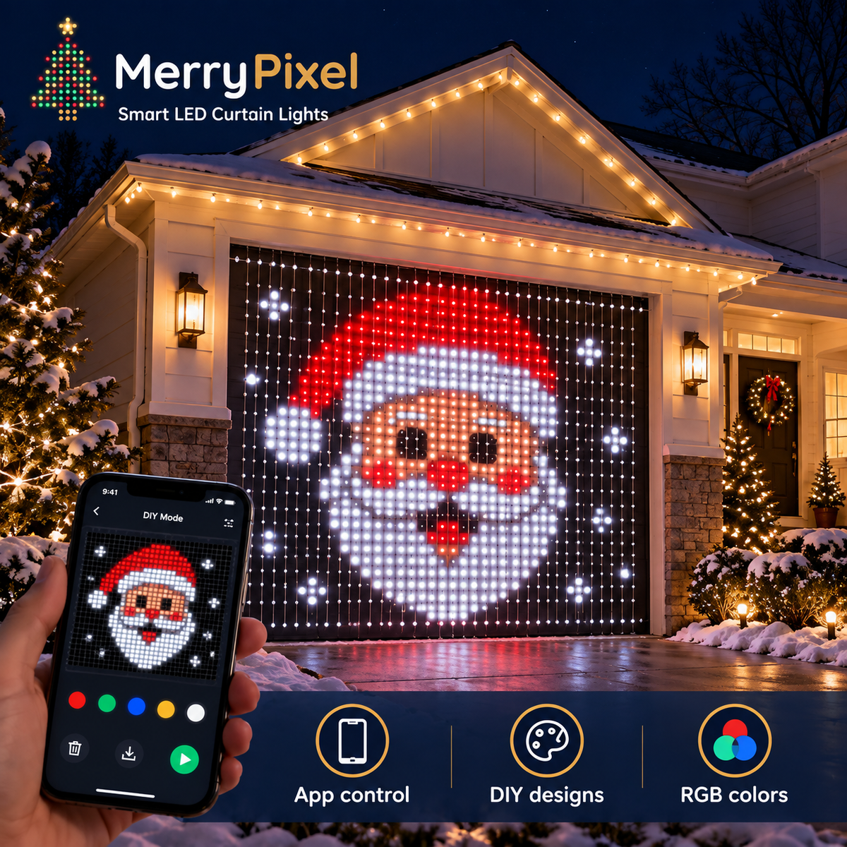 MerryPixel LED Curtain